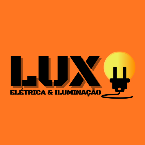 Logo Lux Elétrica e Iluminação